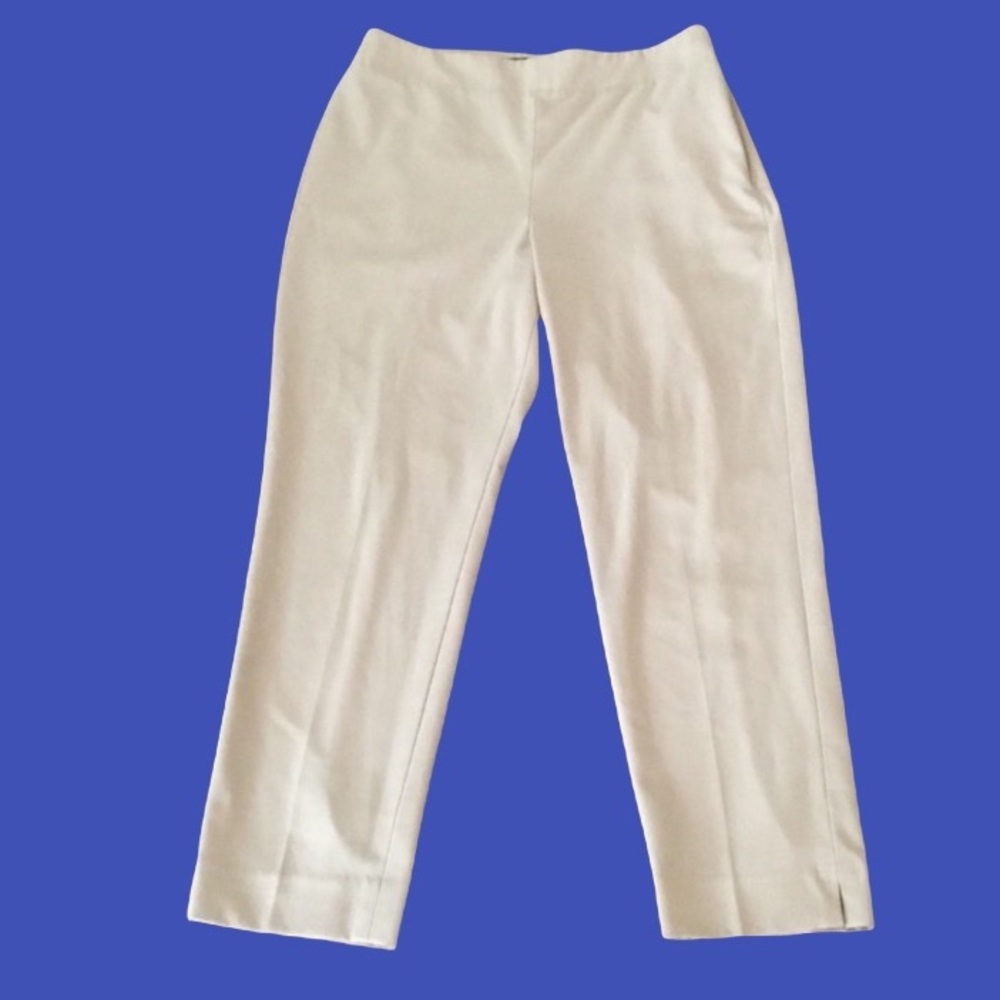 Talbots khaki colored ankle length trousers - Picture 1 of 9
